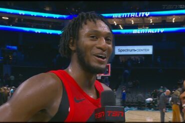 Immanuel Quickley Post-Game Interview vs Charlotte Hornets | Jan 7, 2026