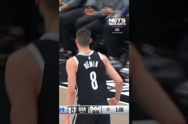 the rook stepping up in the clutch 😤 #nba #brooklynnets #basketball