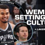Wemby's total BUY-IN to the Spurs is 'unhead of' + Lakers' turbulent season | NBA Countdown