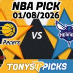 Indiana Pacers vs Charlotte Hornets Pick 1/8/26 NBA Pick Prediction