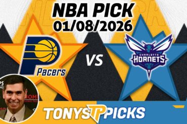 Indiana Pacers vs Charlotte Hornets Pick 1/8/26 NBA Pick Prediction