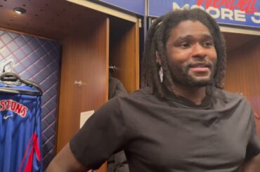 Isaiah Stewart talks an unexpected milestone after career night for Pistons