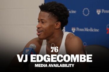 Philadelphia 76ers Postgame Media Availability 🎙️ | VJ Edgecombe | 01.07.26