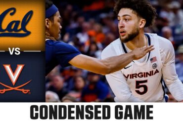 Cal vs. Virginia Condensed Game | 2025-26 ACC Men's Basketball