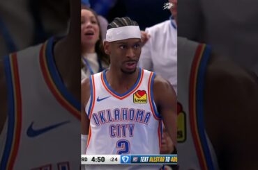 Ladies and gentlemen... He did it again 🙂‍↕️ #okcthunder | Vote 2 for All-Star okcthunder.com/vote