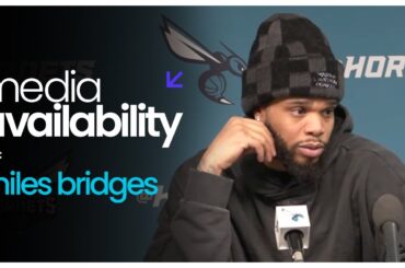 Hornets vs Raptors: Miles Bridges Postgame Media Availability | 1/7/2026