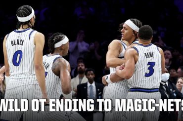 UNBELIEVABLE FINISH 😱 Paolo Banchero HALTS Nets' improbable comeback on clutch 3 in OT | NBA on ESPN