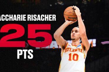 Zaccharie Risacher drops 25 points with 7 threes in Hawks Win over Pelicans