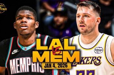 Los Angeles Lakers vs Memphis Grizzlies Full Game Highlights | Jan 4, 2026 | FreeDawkins