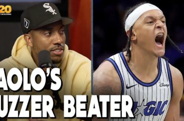 Jeff Teague REACTS to Paolo Banchero hitting BUZZER BEATER in Magic win over Nets | Club 520