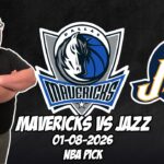 Dallas Mavericks vs Utah Jazz 1/8/26 NBA Free Picks & Prediction | NBA Betting Tips