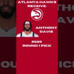 TRADING Anthony Davis To The Atlanta Hawks! #nba #basketball #viral