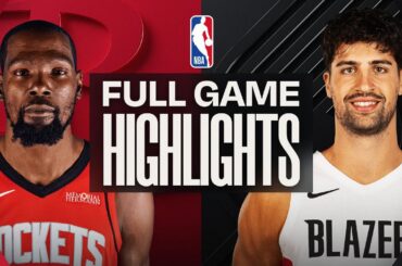ROCKETS at TRAIL BLAZERS | FULL GAME HIGHLIGHTS | January 7, 2026