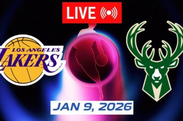 NBA LIVE! Los Angeles Lakers vs Milwaukee Bucks | January 9, 2026 NBA Regular Season LIVE