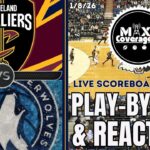 🔴LIVE - Cleveland Cavaliers vs Minnesota Timberwolves - Play-By-Play & Reactions (1/8/26)