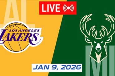 NBA LIVE! Los Angeles Lakers vs Milwaukee Bucks | January 9, 2026 NBA Regular Season LIVE