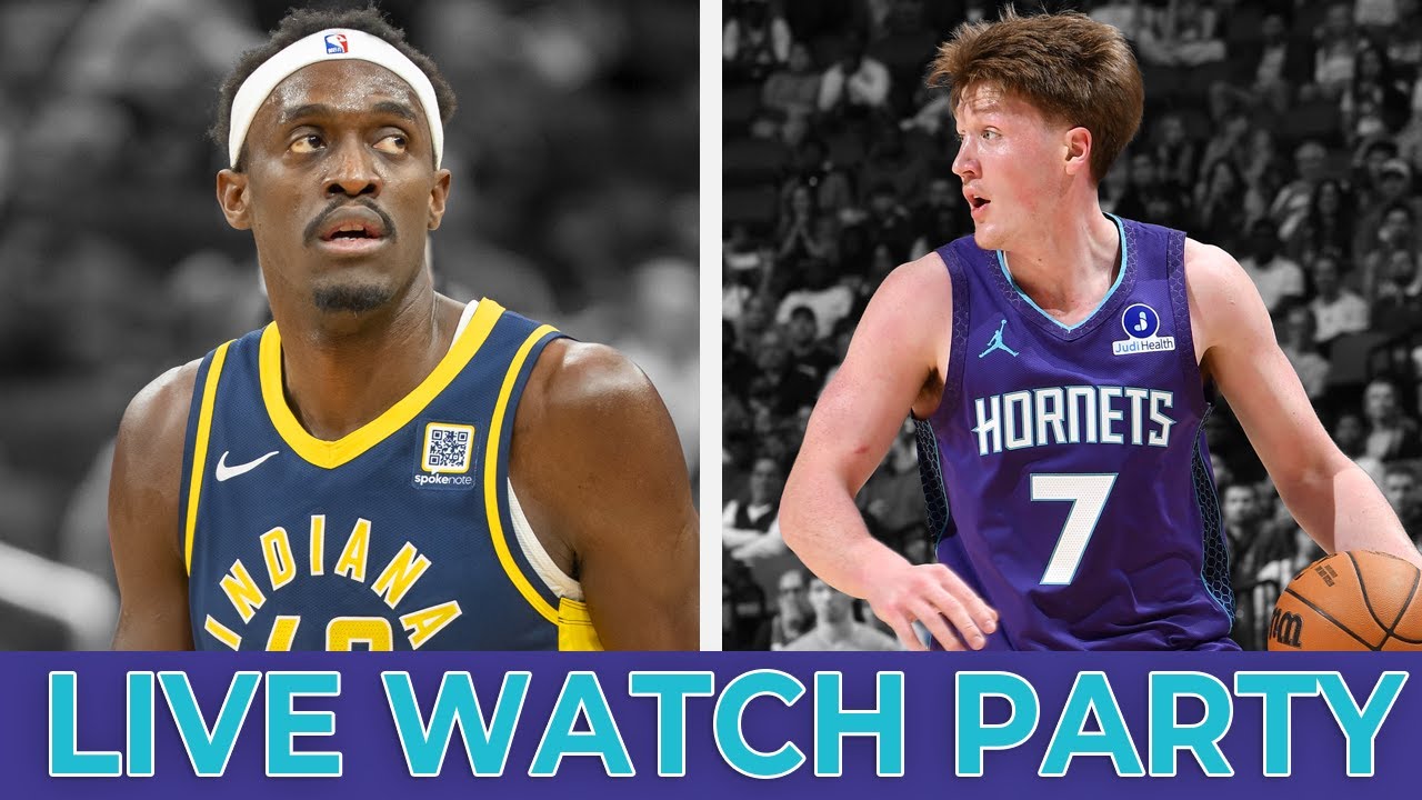Indiana Pacers at Charlotte Hornets Live Watch Party Stream