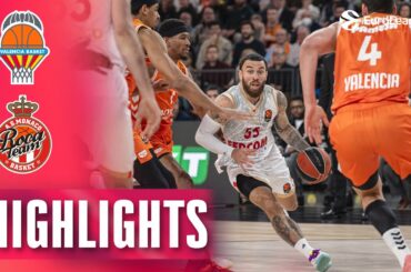 OFFENSIVE MASTERCLASS ends in SHOCK result | Valencia - Monaco | R21 BASKETBALL HIGHLIGHTS 2025-26