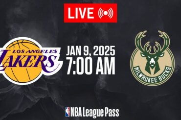 NBA LIVE! Los Angeles Lakers vs Milwaukee Bucks | January 9, 2026 | NBA Today NBA 2K26 Gameplay