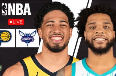 🔴 LIVE: INDIANA PACERS vs CHARLOTTE HORNETS | NBA | PLAY BY PLAY | SCOREBOARD