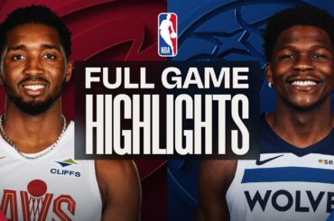 CAVALIERS at TIMBERWOLVES | FULL GAME HIGHLIGHTS | January 8, 2026