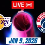 NBA LIVE! Los Angeles Lakers vs Washington Wizards January 9, 2026 | 2026 NBA Season Live 2K