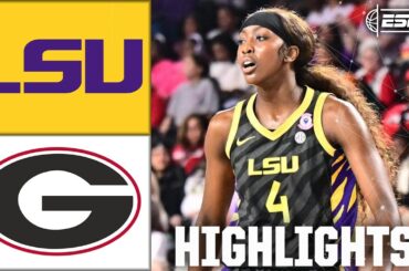 LSU Tigers vs. Georgia Bulldogs | Full Game Highlights | ESPN College Basketball
