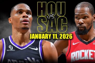 Houston Rockets vs Sacramento Kings Full Game Highlights – January 11, 2026 | NBA Season