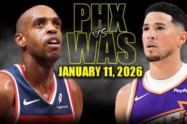 Phoenix Suns vs Washington Wizards Full Game Highlights – January 11, 2026 | NBA Season