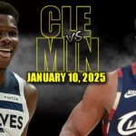 Minnesota Timberwolves vs Cleveland Cavaliers Full Game Highlights – January 10, 2026 | NBA Season