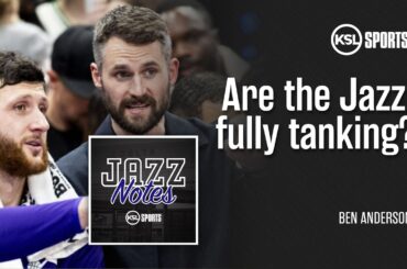 Are the Utah Jazz officially tanking?