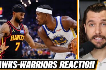 Hawks-Warriors Reaction: Atlanta playing GREAT defense vs. Steph Curry after Trae Young trade