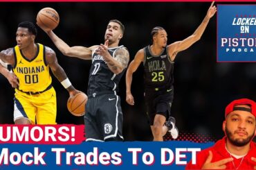 NBA Trade Rumors Surround Detroit Pistons As Bleacher Report Mock Trades For Trey Murphy III, MPJ