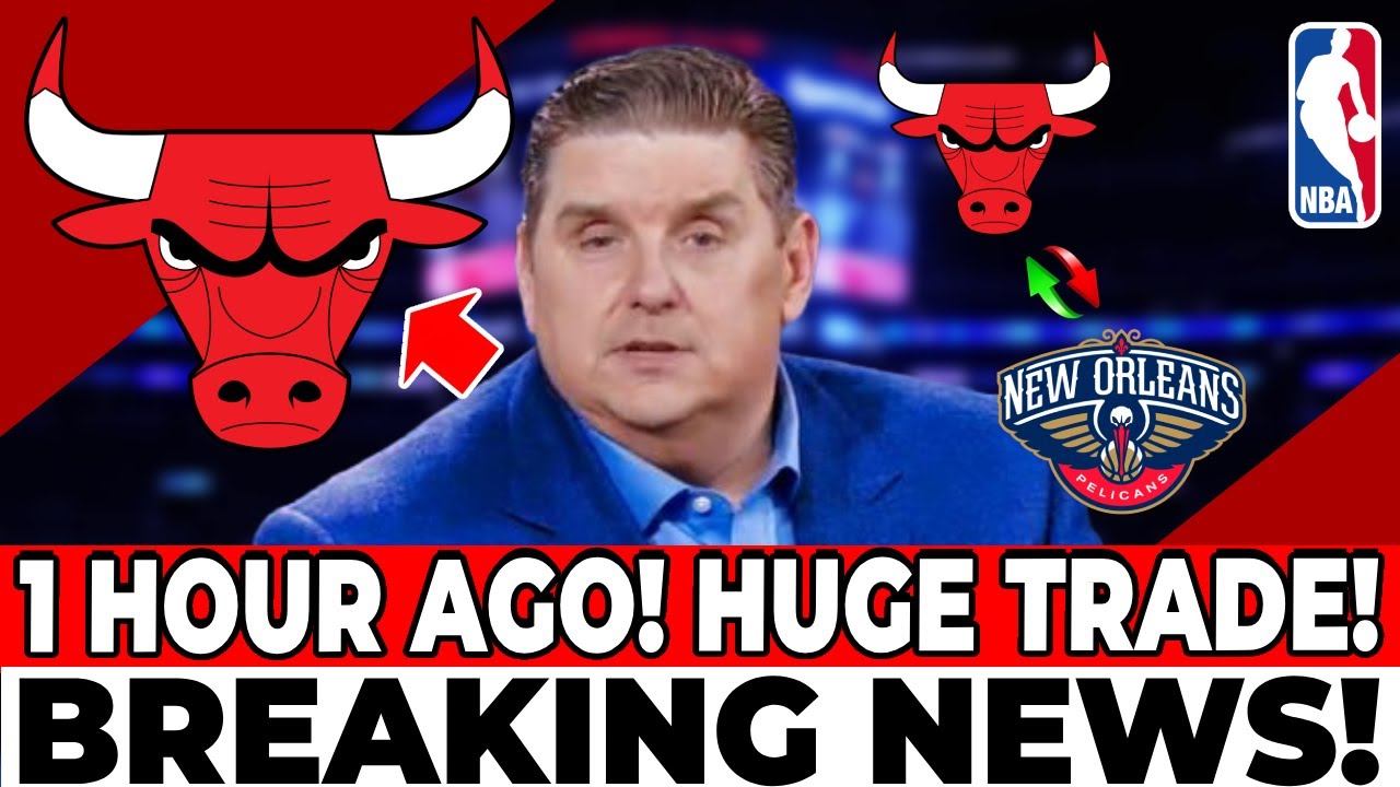 IT HAPPENED TONIGHT! UNEXPECTED TRADE! THE NBA CONFIRMS TRADE RUMORS! CHICAGO BULLS NEWS