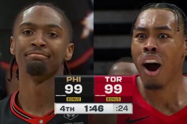 Wild OT Ending Raptors vs 76ers | January 11, 2026