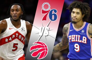 Philadelphia 76ers VS. Toronto Raptors | LIVE Reactions | Play-By-Play | Watch Party