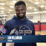 Zion Williamson on second half of season, Trey Murphy III | Pelicans Practice 1/12/26