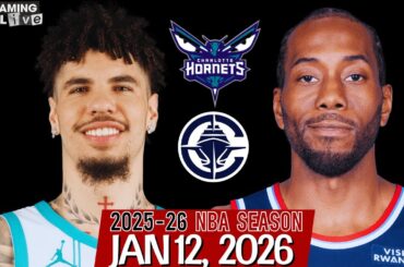 (LIVE) Kawhi Leonard vs LaMelo Ball | Charlotte Hornets vs Los Angeles Clippers NBA Live Stream