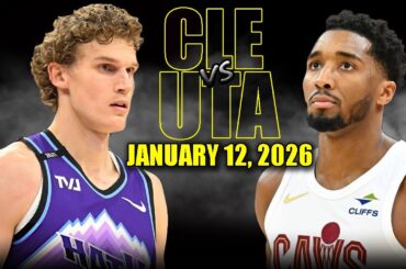Cleveland Cavaliers vs Utah Jazz Full Game Highlights – January 12, 2026 | NBA Season