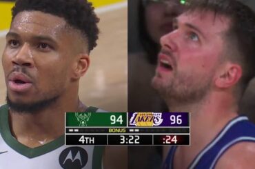 Final 3:33 WILD ENDING Lakers vs Bucks | January 9, 2026