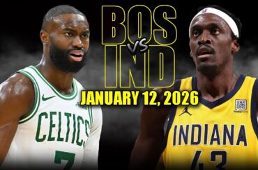 Boston Celtics vs Indiana Pacers Full Game Highlights – January 12, 2026 | NBA Season