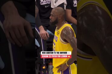 New patch for LeBron James ⭐️