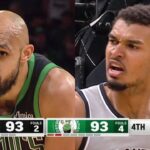 Final 2:50 WILD ENDING Spurs at Celtics | January 10, 2026