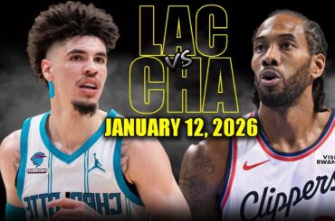 Los Angeles Clippers vs Charlotte Hornets Full Game Highlights – January 12, 2026 | NBA Season