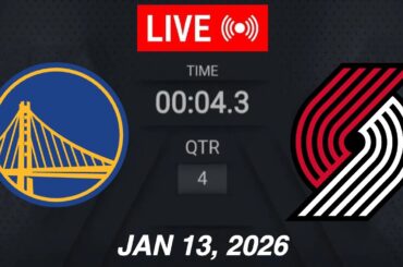NBA LIVE! Golden State Warriors vs Portland Trail Blazers | January 13, 2026 | 2026 NBA Season Live