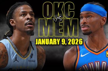 Oklahoma City Thunder vs Memphis Grizzlies Full Game Highlights – January 9, 2026 | NBA Season