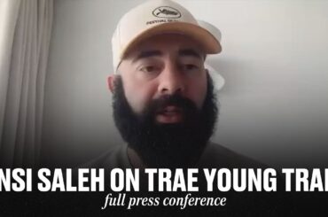 Hawks GM Onsi Saleh explains Trae Young trade, acquiring CJ McCollum & Corey Kispert | Full Presser