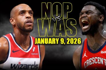 Washington Wizards vs New Orleans Pelicans Full Game Highlights – January 9, 2026 | NBA Season