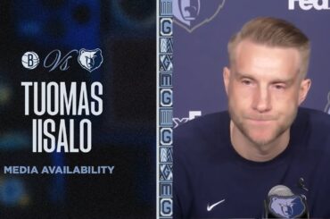 Tuomas Iisalo Press Conference | Grizzlies vs. Nets