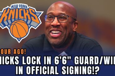 🚨 KNICKS BOMBSHELL! WING ACQUIRED IN MASSIVE 3-TEAM TRADE WITH YABUSELE HEADING OUT!? KNICKS NEWS!